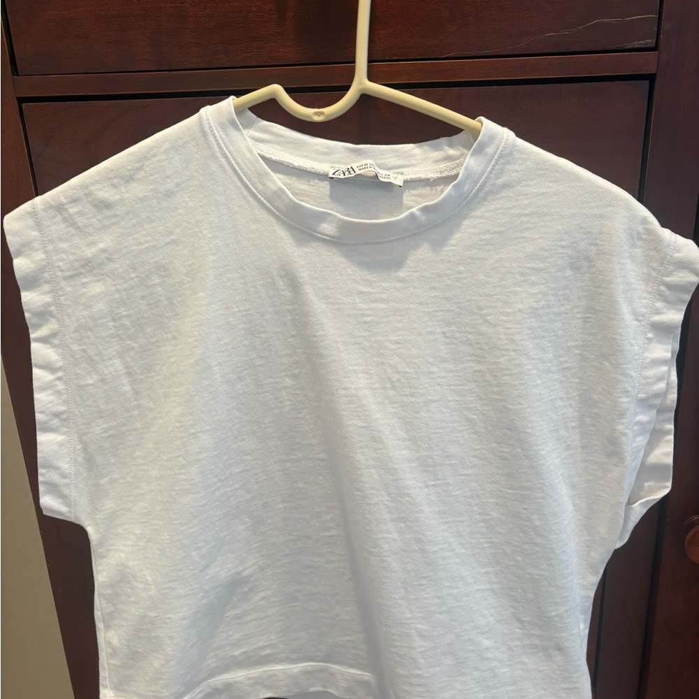 Zara Classic White Tee